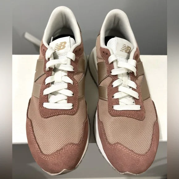🌻🆕LAST ONE!!! NEW BALANCE 237 Womens Retro Sneaker-Copper/Silver-SIZE 7.5 - Picture 8 of 14